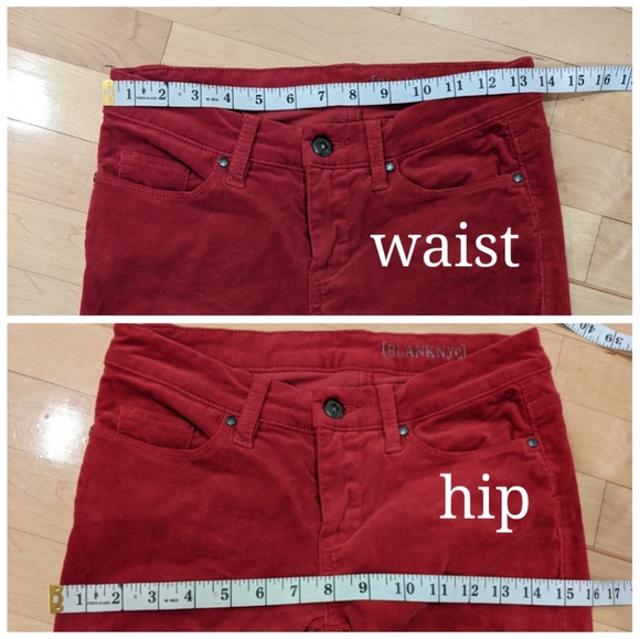 Blank NYC Skinny Red Corduroys - Picture 7 of 10